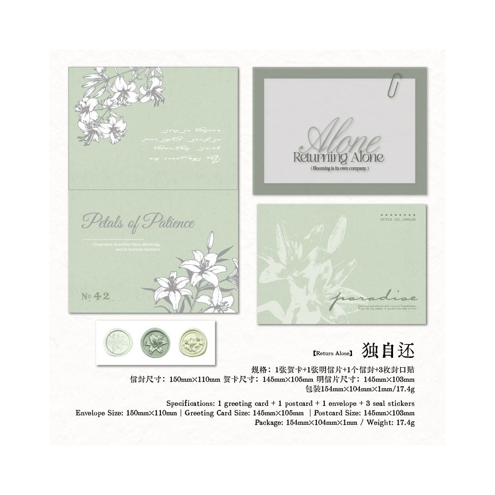 Letters from No Man s Land Series Paper Stickers 6 Sheets 6 Designs