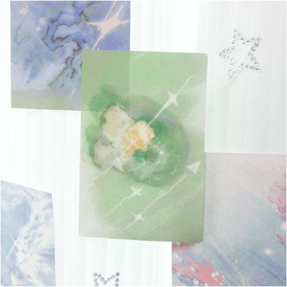 Dream Collector Series Material Paper 100 sheets 2 designs image 0