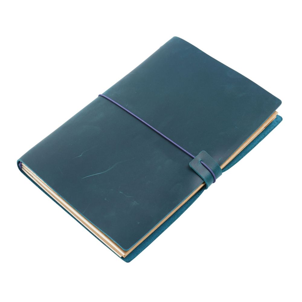 Vintage Handmade Cowhide B5 notebook