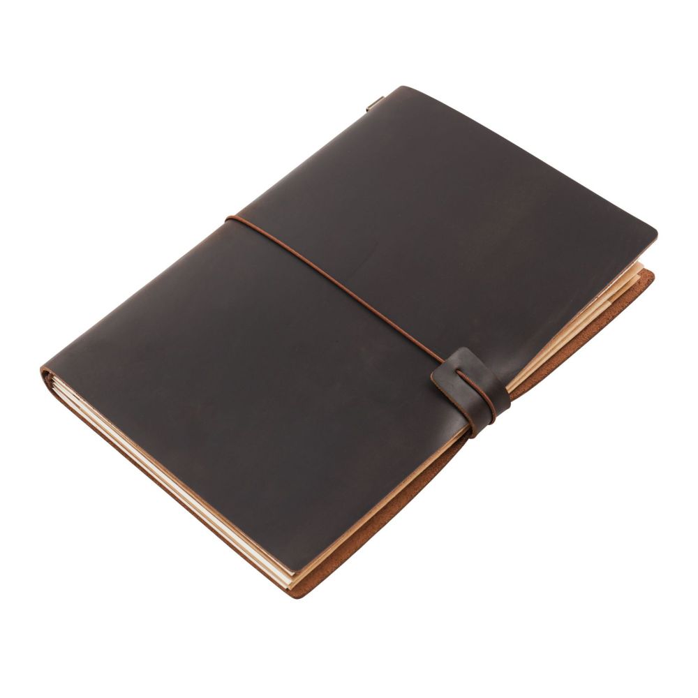Vintage Handmade Cowhide B5 notebook
