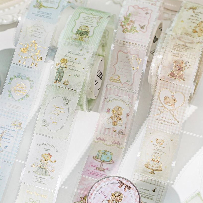 Fairy Tale Town Series Washi Tape 2 8cm x 2m 4 Designs image 0