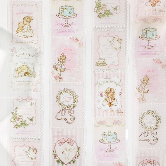 Fairy Tale Town Series Washi Tape 2 8cm x 2m 4 Designs image 1