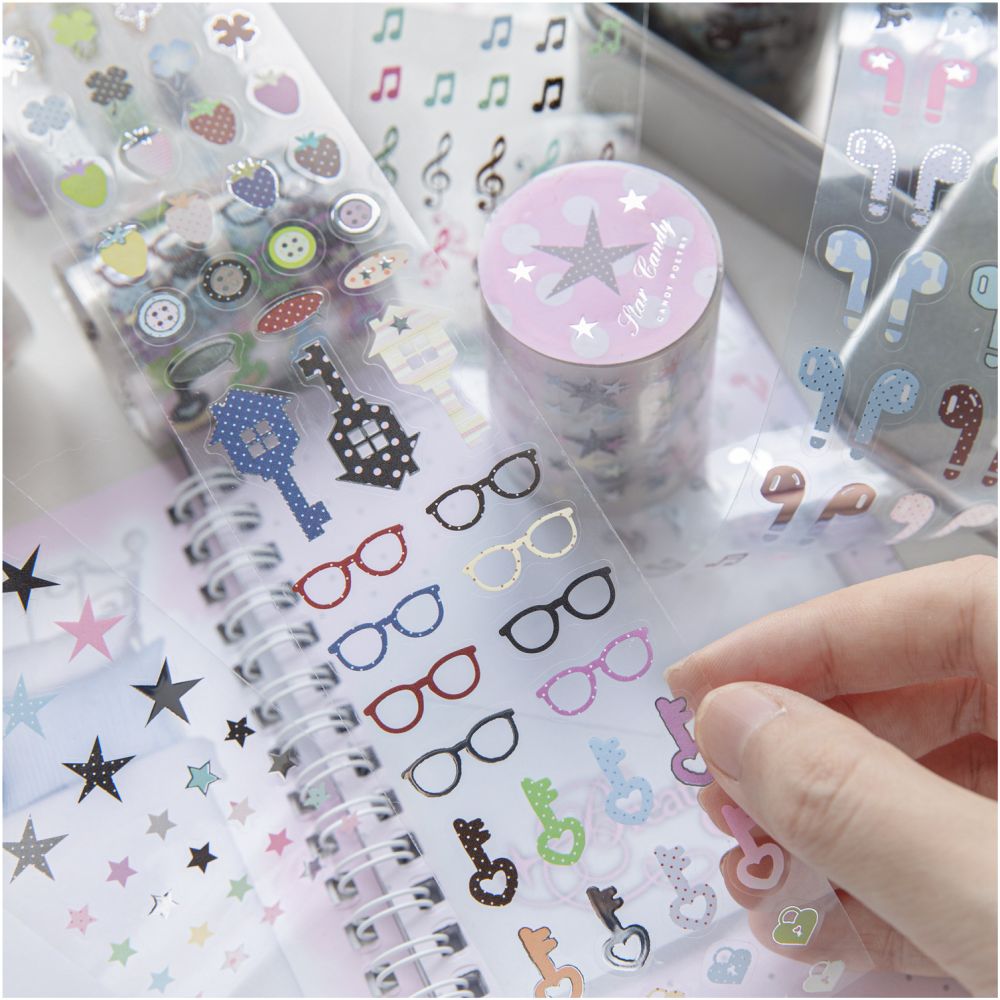 Creamy Diary Series PET Tape 5cm x 2m 4 Designs image 3