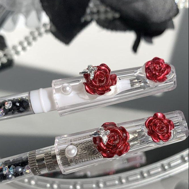 Dark Gothic Style Rose Original Pen Knife image 3