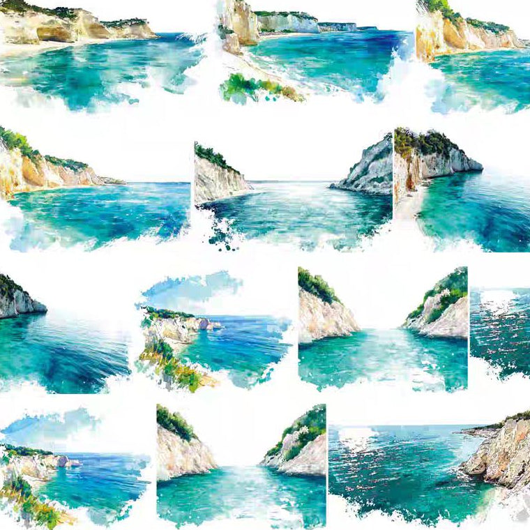Marine Landscape PET Tape 4 Styles