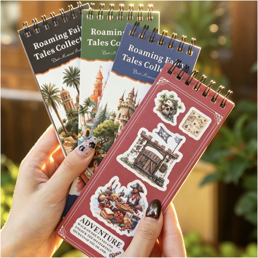 A Collection of Fairy Tale Adventures Sticker Book 4 Designs 20 Sheets image 0