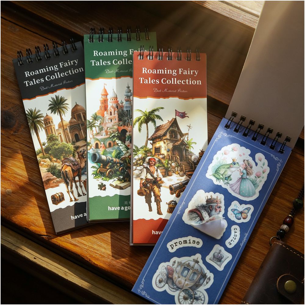 A Collection of Fairy Tale Adventures Sticker Book 4 Designs 20 Sheets image 1