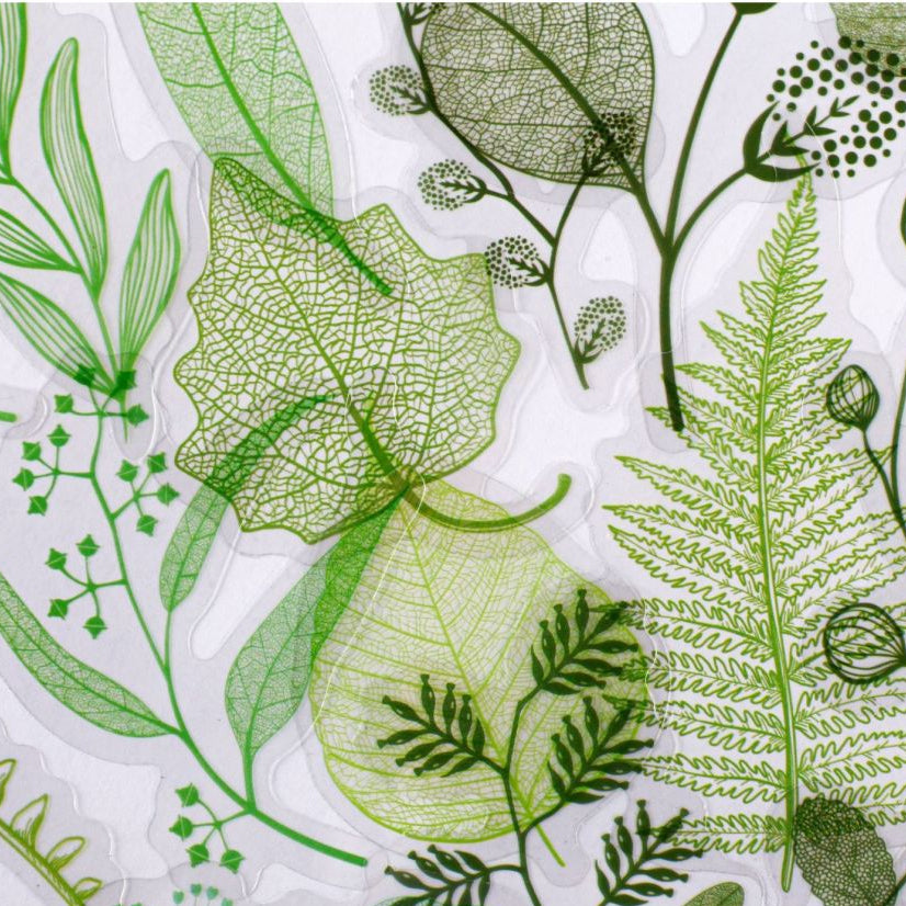 Leaf Series PET Stickers 20 sheets 6 designs image 3
