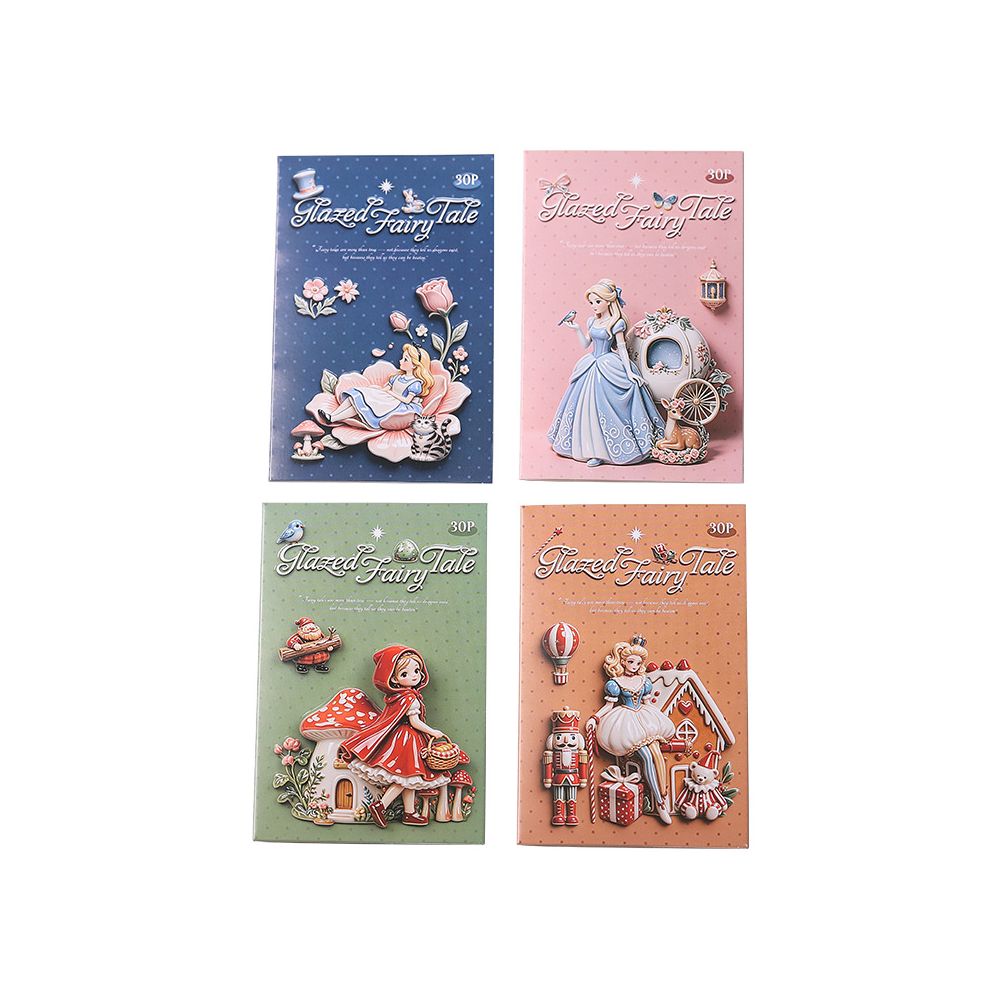 Fairy Tale Series PET Stickers 30 Pcs 4 Styles image 4