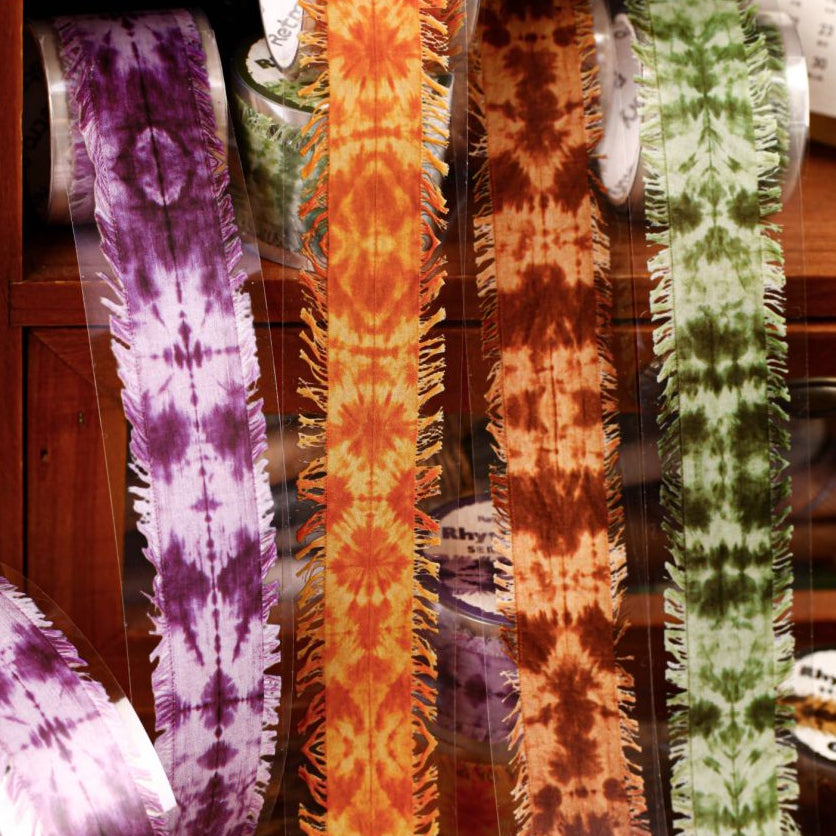 Dyeing Series Vintage PET Tape 6 Designs 3cm x 2m image 0