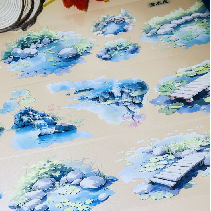 Landscape Flowing PET Tape 6cm x 1m image 4