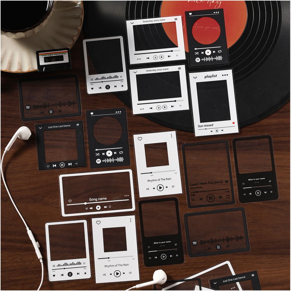 Frame Collection Series PET stickers designs 20 pcs image 1