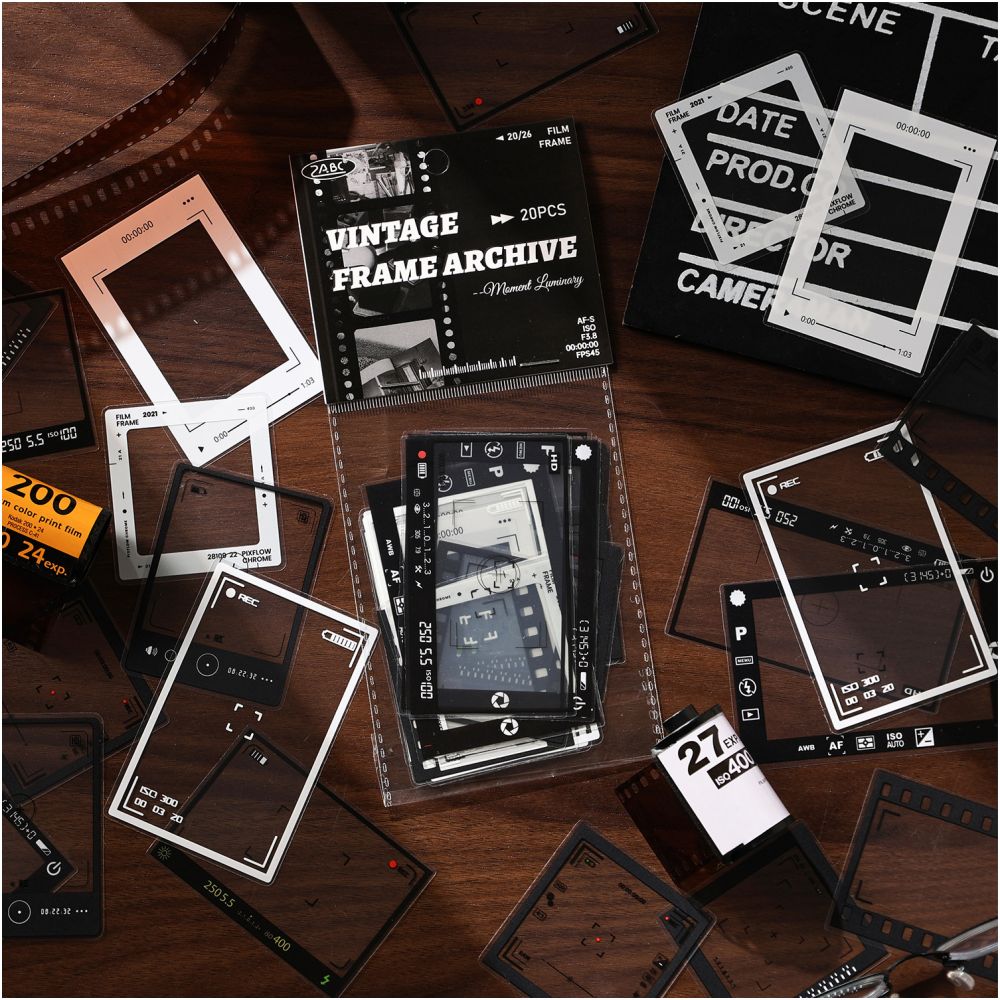 Frame Collection Series PET stickers designs 20 pcs image 2