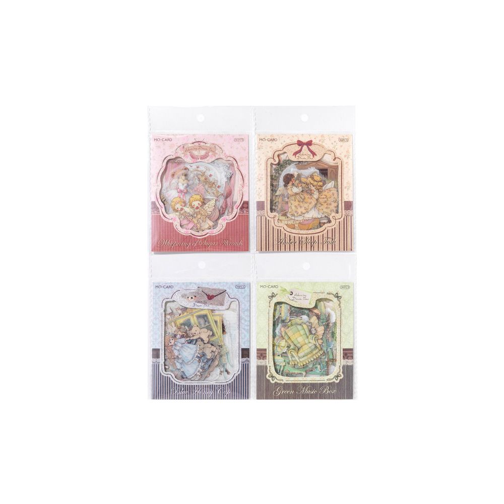 Dreamy Time Series Vintage PET Stickers 30 sheets 6 designs image 4