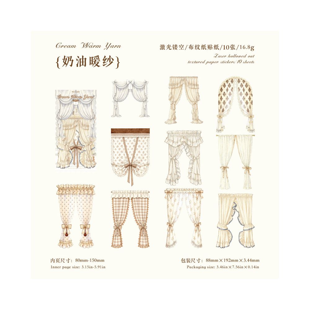 Windowside Sweet Dreams Series Paper Stickers 10 sheets 4 designs
