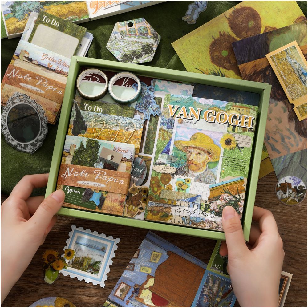 Vintage Van Gogh Theme Gift Box image 0