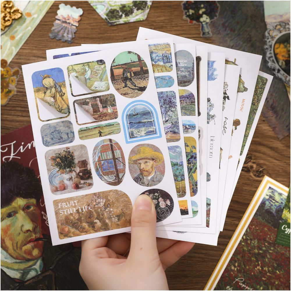 Vintage Van Gogh Theme Gift Box image 1