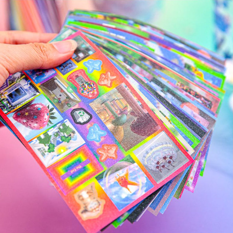 Century Dream Core Millennium Style Sticker Book 2 Styles 30 Sheets image 2
