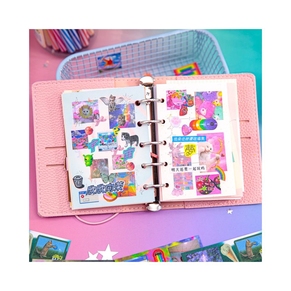 Century Dream Core Millennium Style Sticker Book 2 Styles 30 Sheets image 3