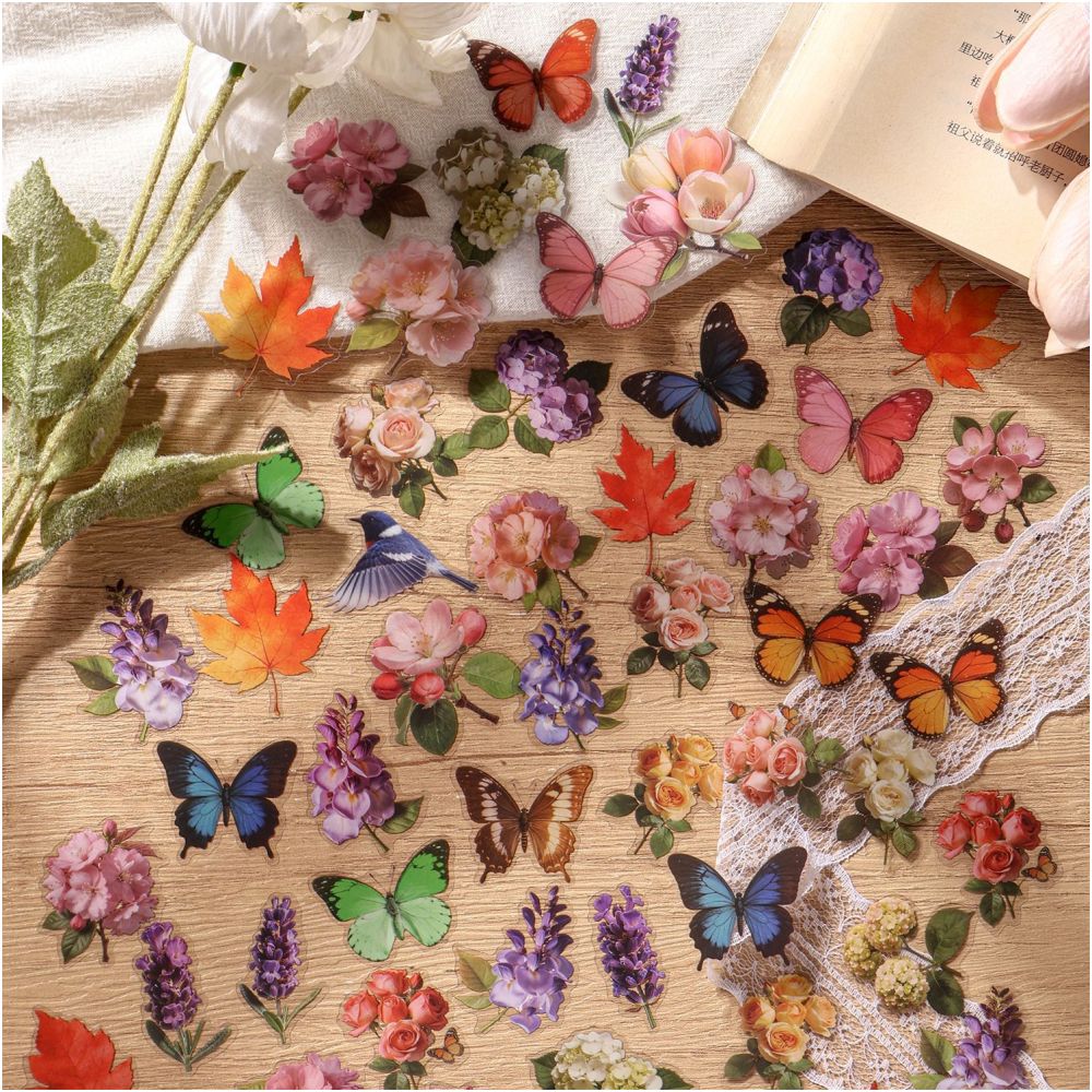 Spring Field Series PET Stickers 6 Styles 15 Sheets image 1