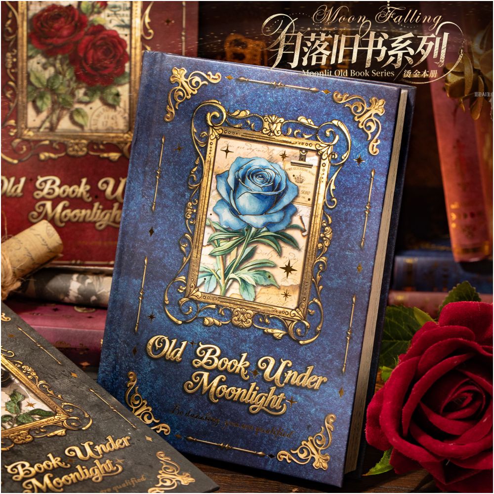Floral Writable Journal Decoration Album 10 5cm x 14 8cm 192 sheets 4 designs image 0