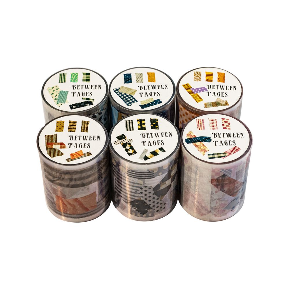 Vintage Paper Series PET Tape 5cm x 2m 6 Designs image 4