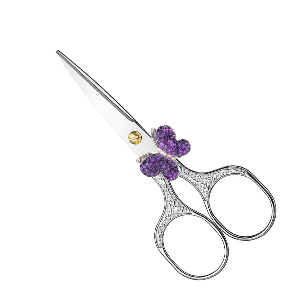 Stainless steel scissors with butterfly 7 Styles