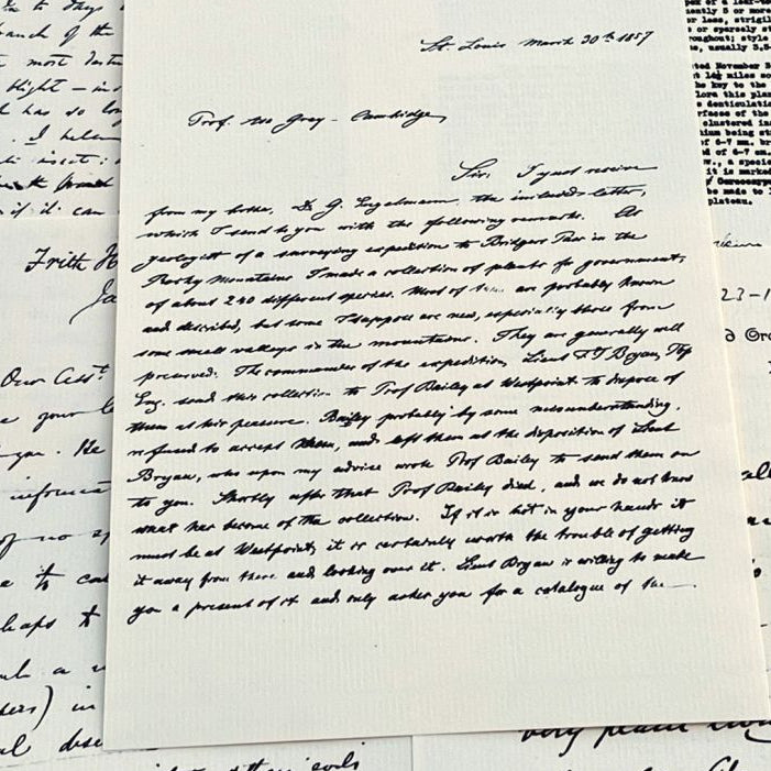 Vintage Handwritten English Letter Background Material Paper 14 Sheets A5