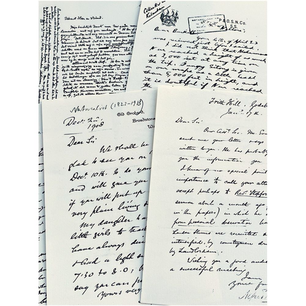 Junk Journal Vintage Handwritten English Letter Background Material Paper 14 Sheets A5 image 2