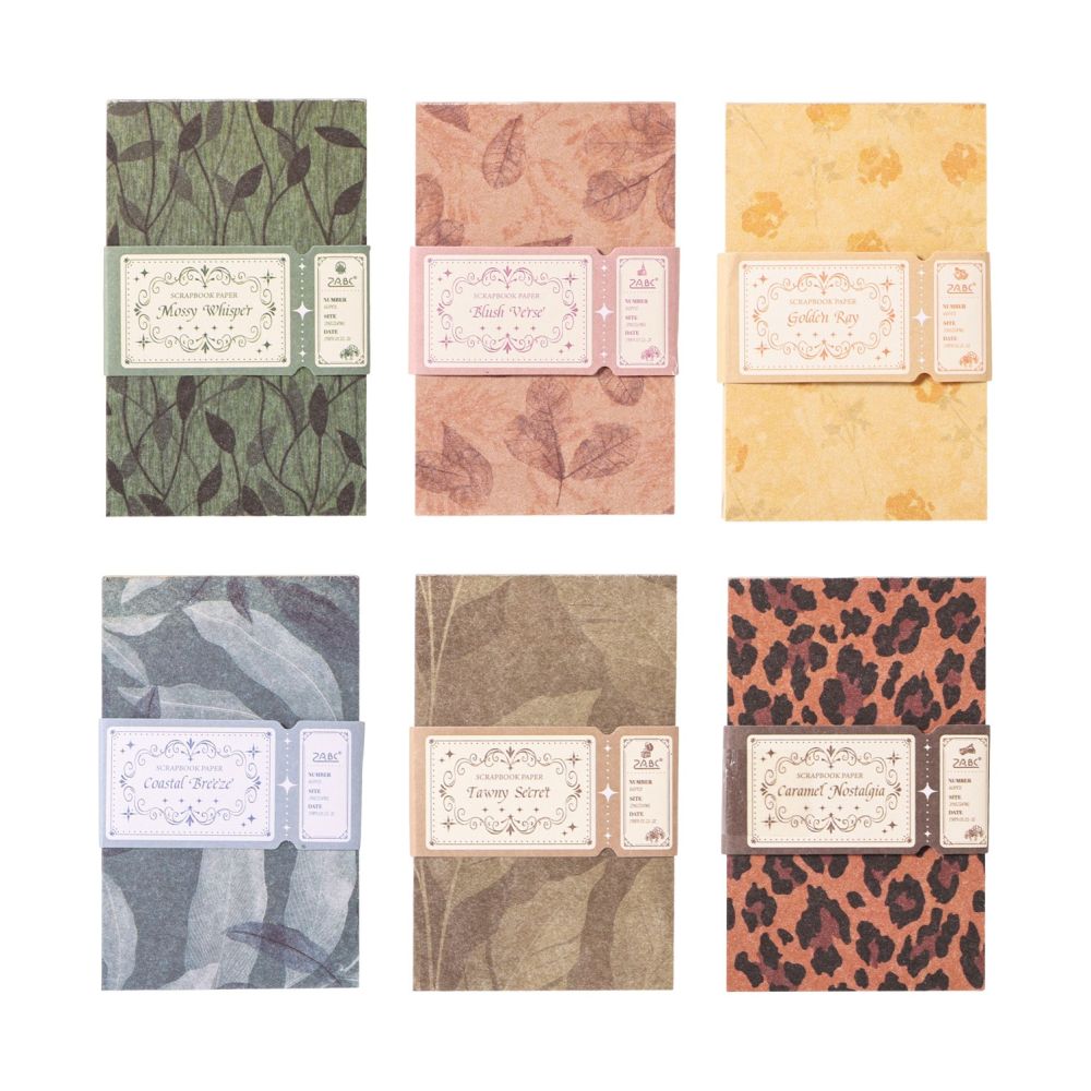 Vintage Dream Series Material Paper 8cm x 5cm 40 sheets 6 variants image 4