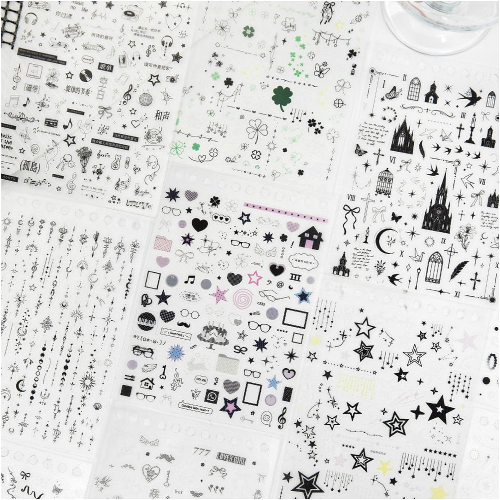 Dream Loading Series PET Stickers 30psc image 1