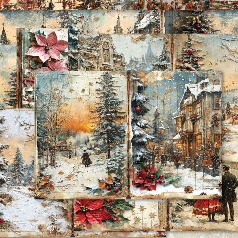 Winter Tale Series background Paper 14 4cm x 21cm image 0