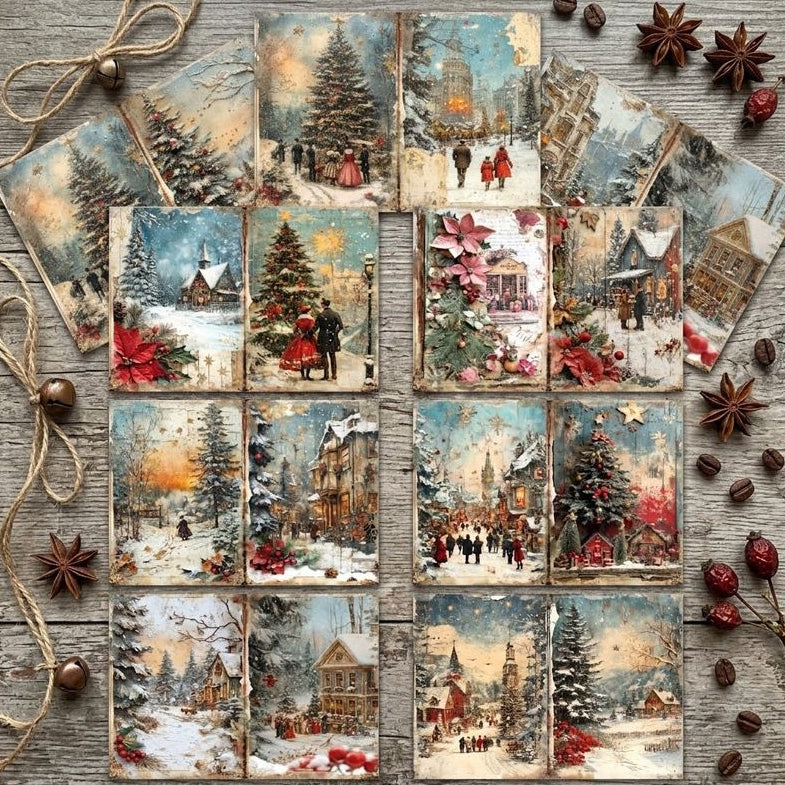 Winter Tale Series background Paper 14 4cm x 21cm image 3