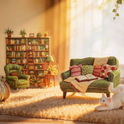Warm Home Series PET Stickers 20psc 6 variants image 0