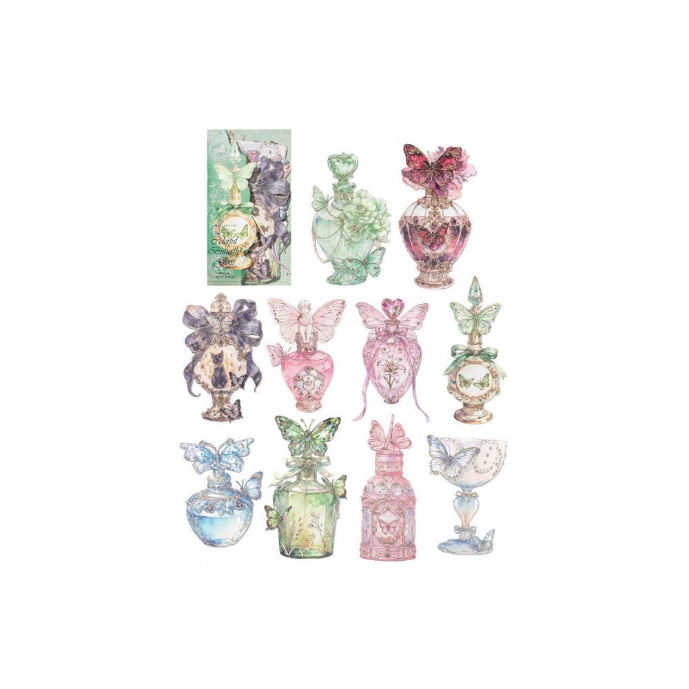 Magical Wonderland Series Paper Stickers 10 sheets 4 designs image 4