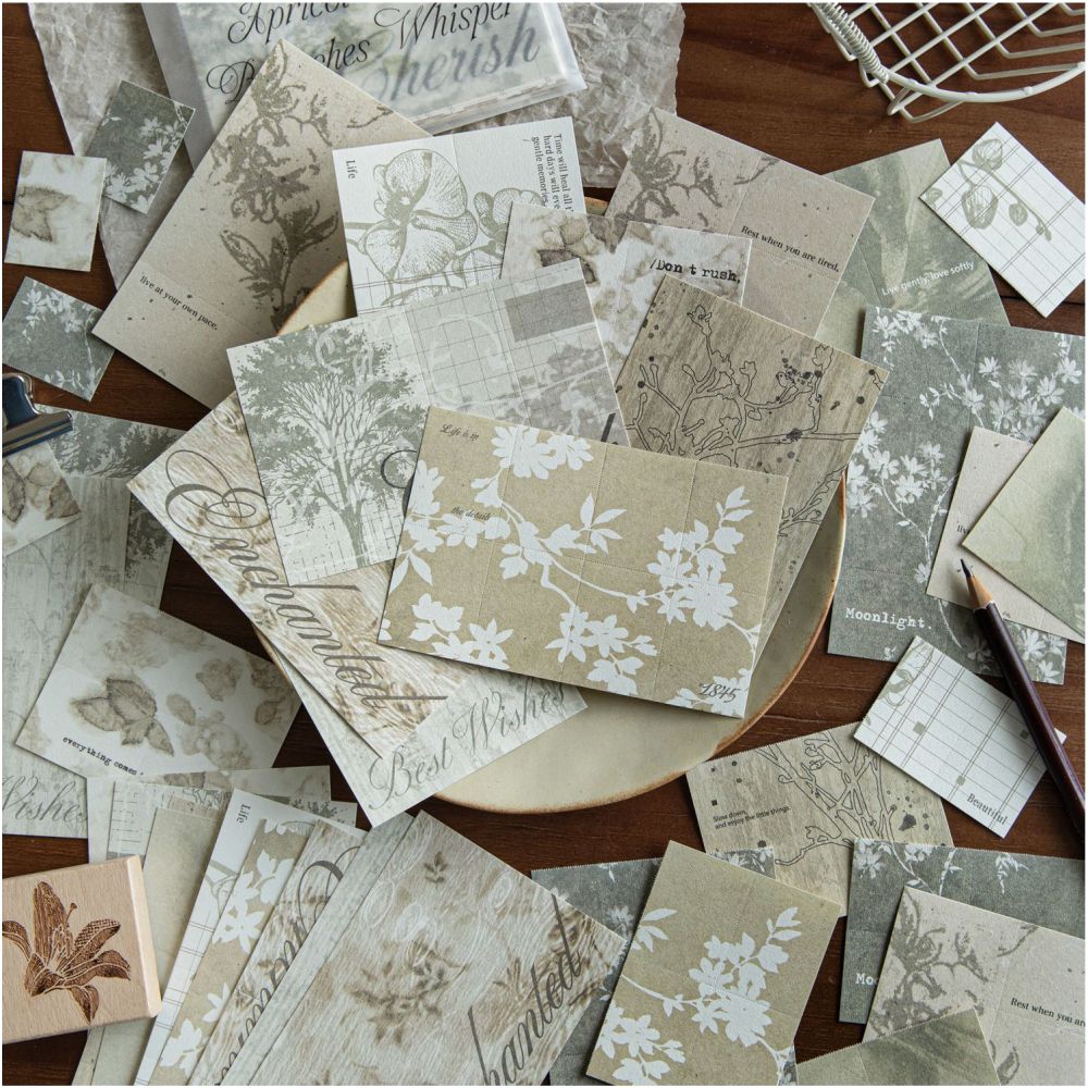 Silent World Series Material Paper 30 Sheets 6 Designs image 3