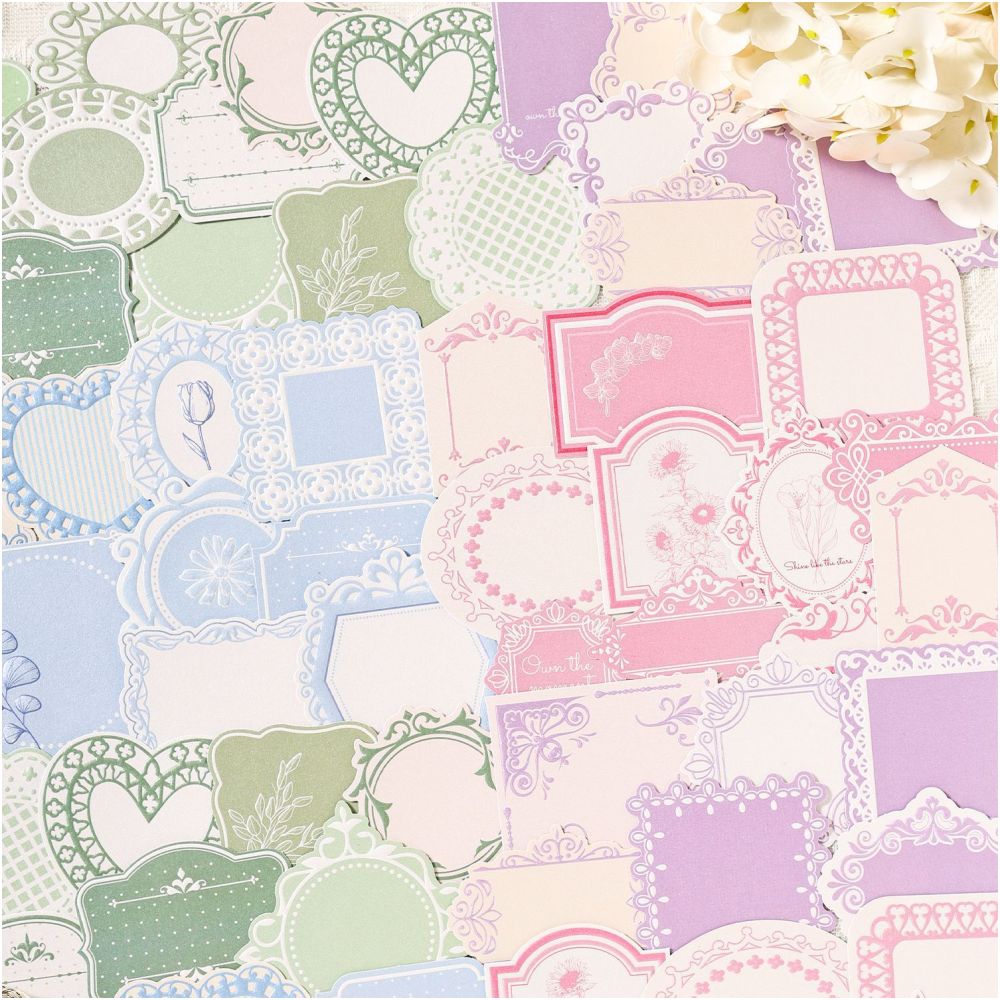 Cloud and Moon Series Paper Stickers 30psc 4 variants image 2