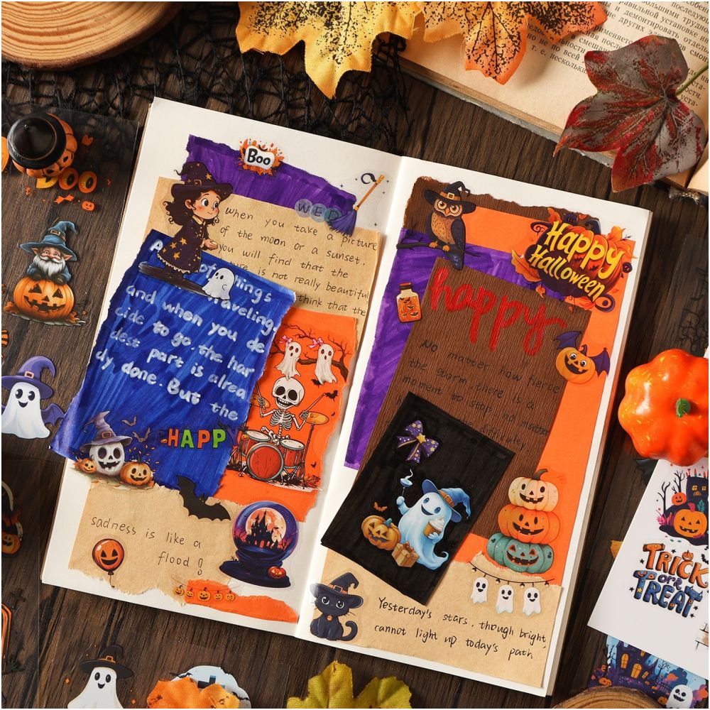 Halloween Castle Series PET Stickers 20psc image 1