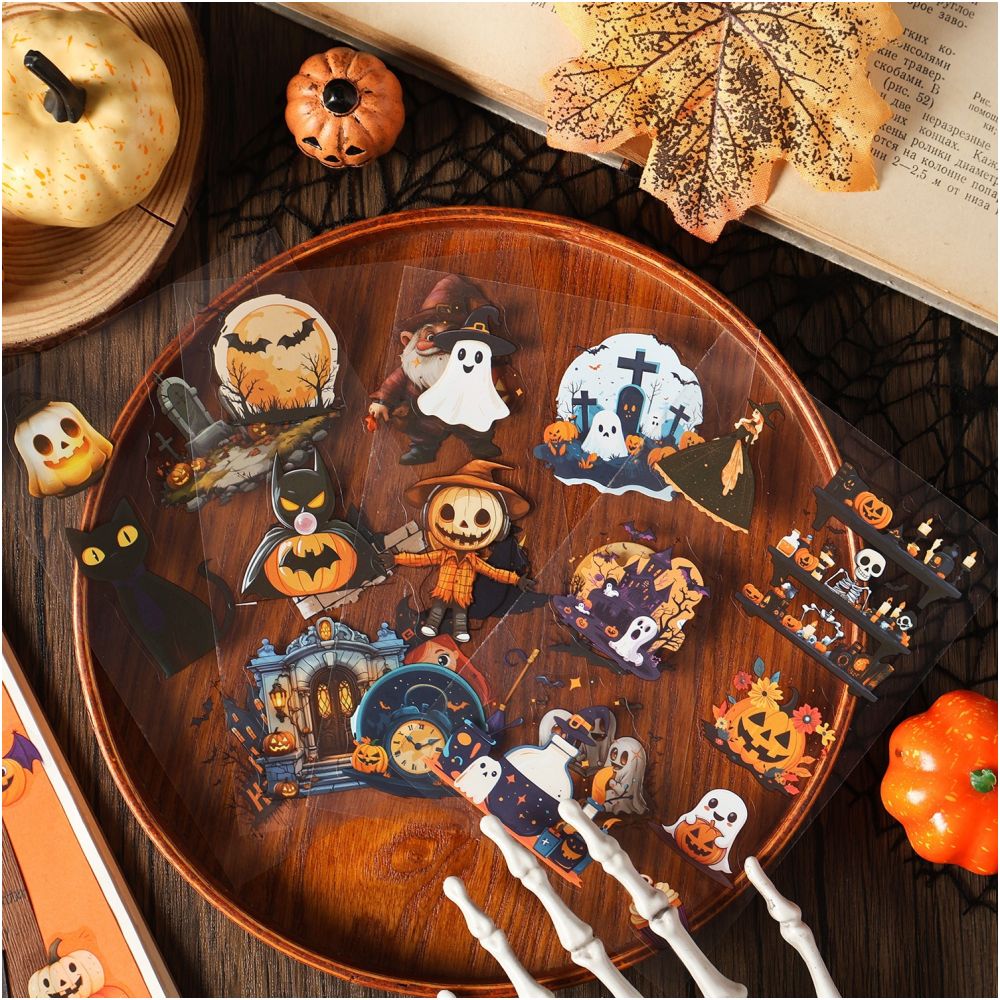 Halloween Castle Series PET Stickers 20psc image 2