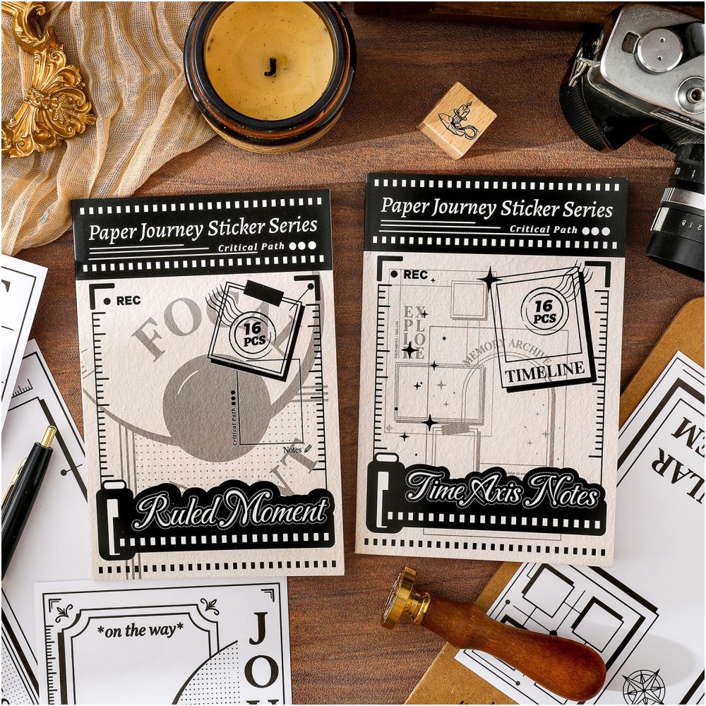Paper Travel Series Material Paper 10cm x 15cm 16 sheets 2 variants image 2
