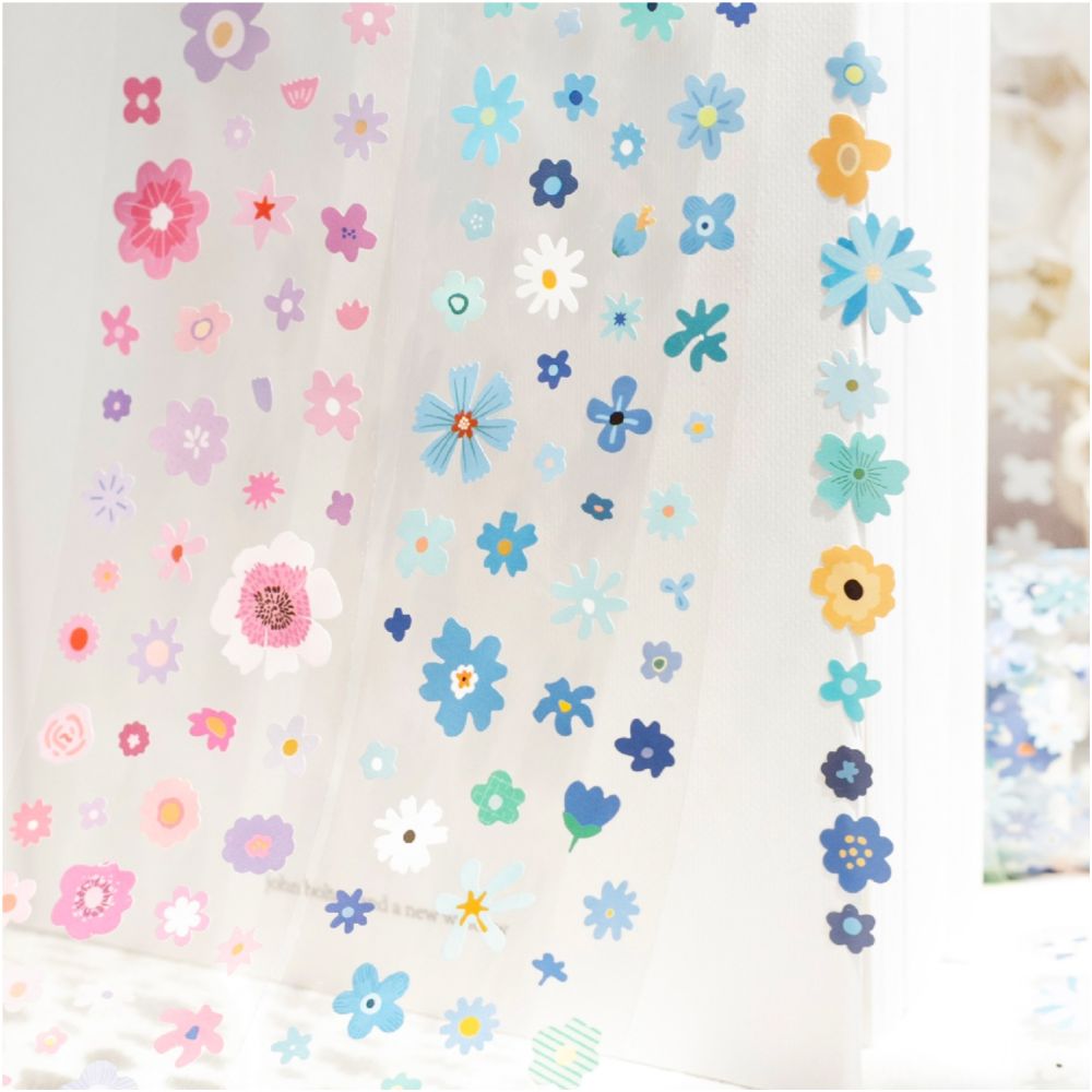 Little Flower Story PET Tape 5cm x 2m 4 designs image 1