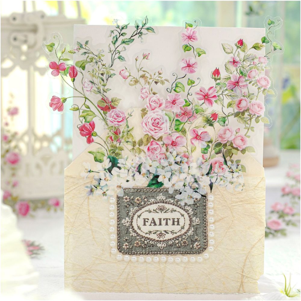 Floral Dream Series PET Stickers 30psc 4 variants image 0