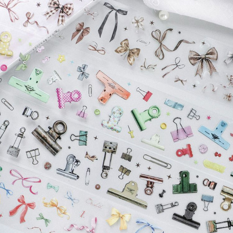 Clip Themed PET Tape 4 5cm x 2m 4 variants image 1