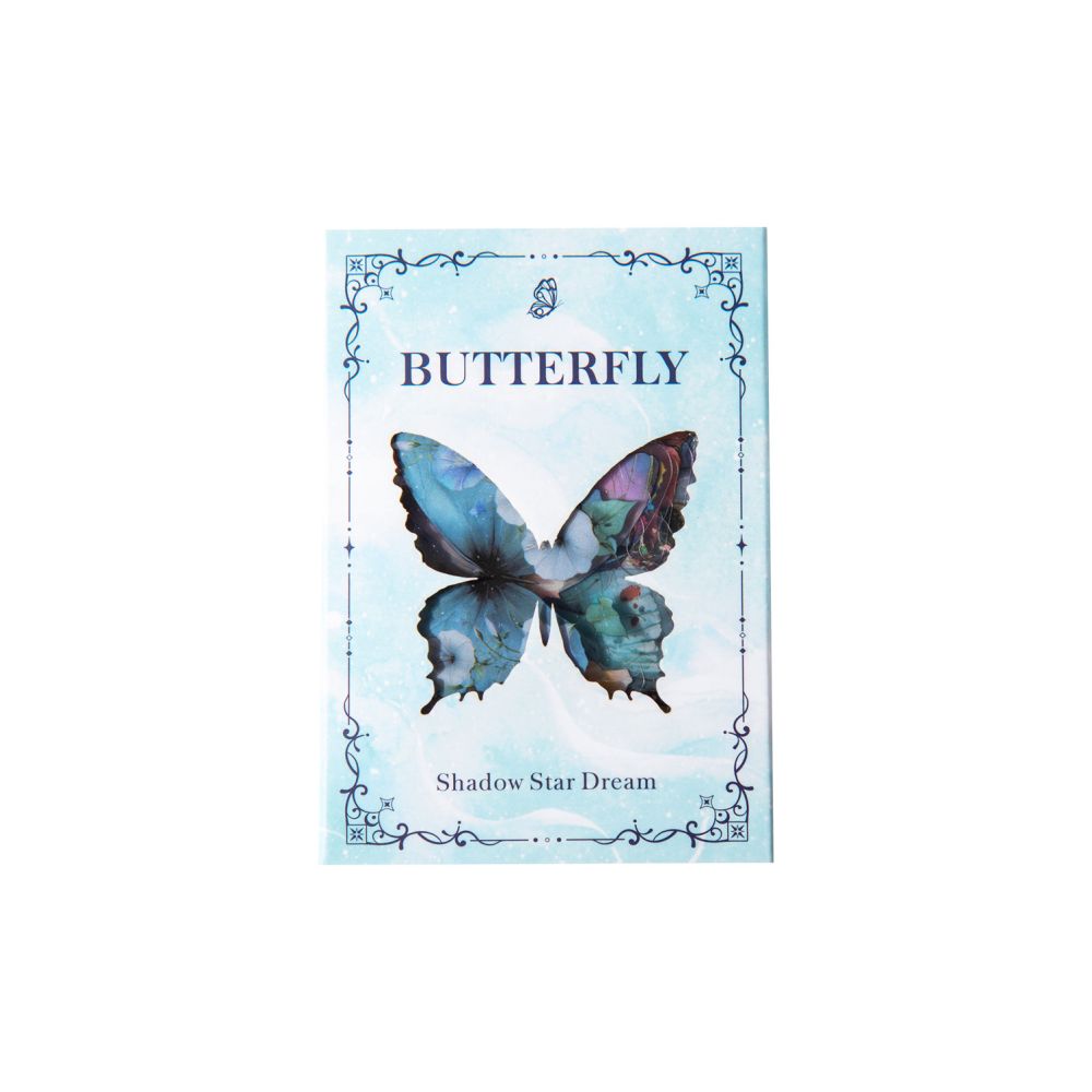 Butterfly Dream Series PET Stickers 50psc image 4