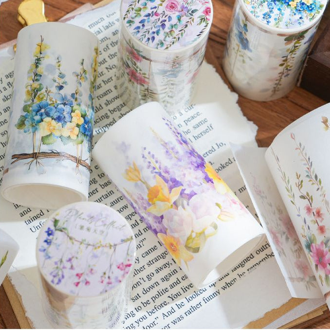 Wild Garden Series Washi Tape 7 5cm x 2m 4 variants image 0