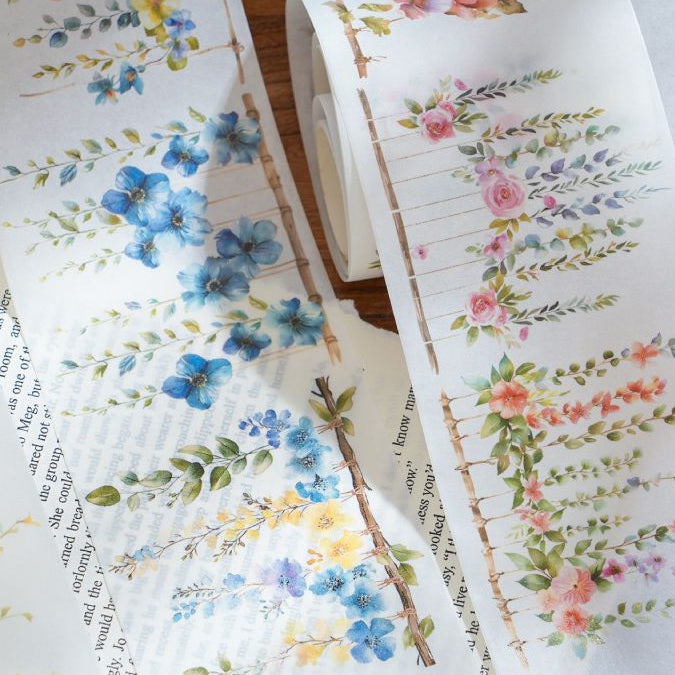Wild Garden Series Washi Tape 7 5cm x 2m 4 variants image 1