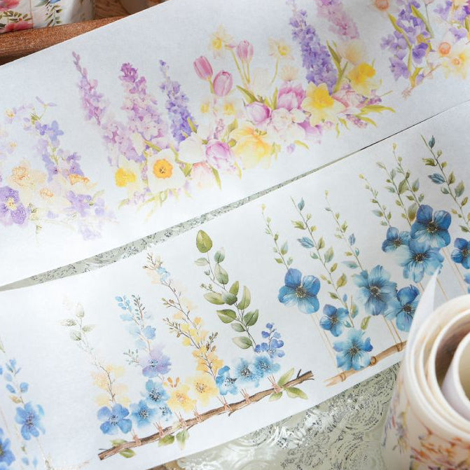 Wild Garden Series Washi Tape 7 5cm x 2m 4 variants image 2