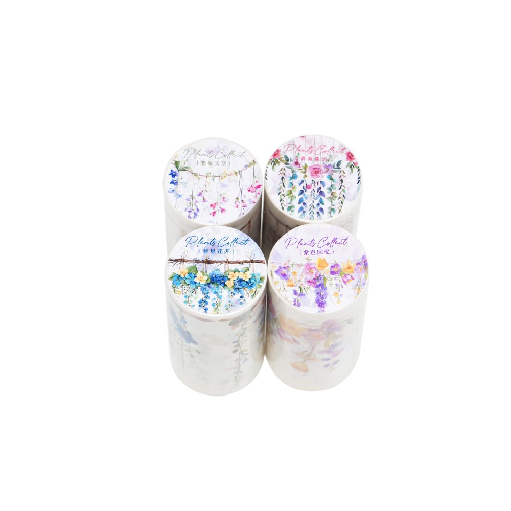 Wild Garden Series Washi Tape 7 5cm x 2m 4 variants image 4