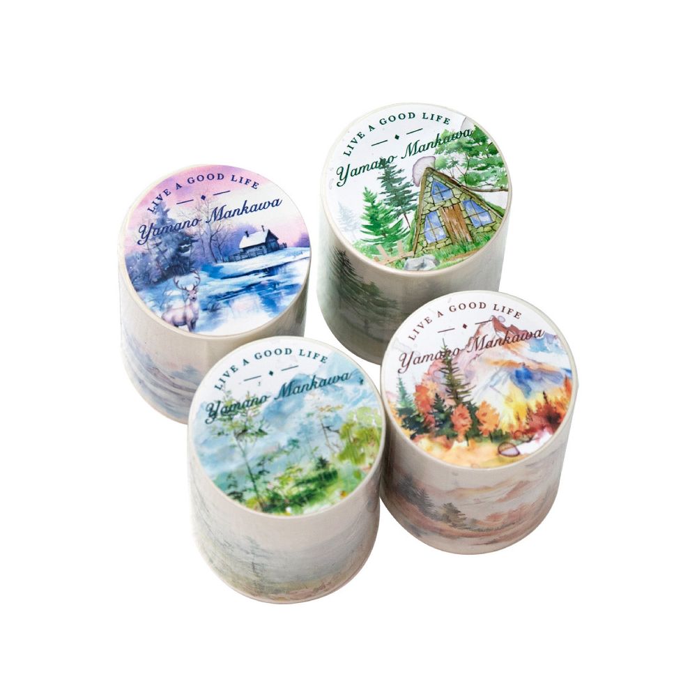 Mountain and Wilderness Series Washi Tape 5cm x 2m 4 variants image 4
