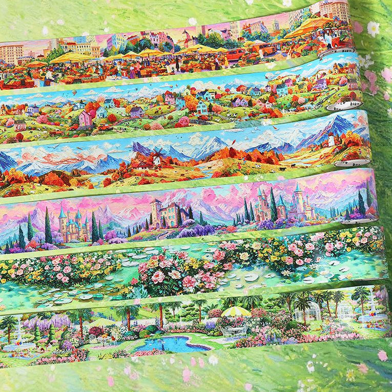 Dream Manor Series PET Tape 5cm x 2m 6 variants image 1